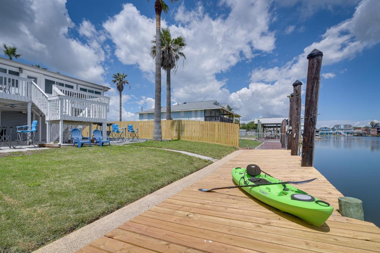 Waterfront Galveston Bay Retreat - 4 Mi To Beach! Ngoại thất bức ảnh