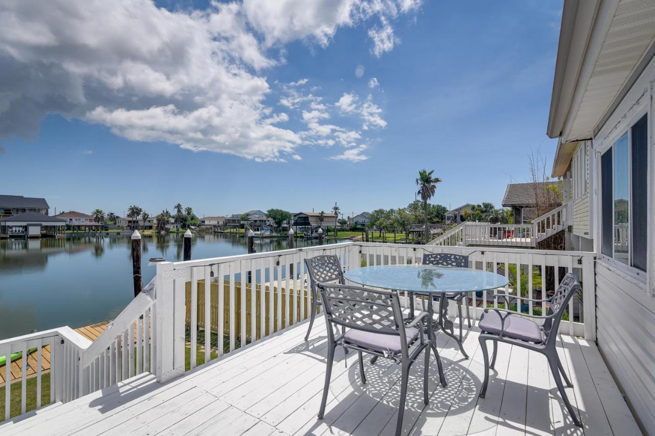 Waterfront Galveston Bay Retreat - 4 Mi To Beach! Ngoại thất bức ảnh