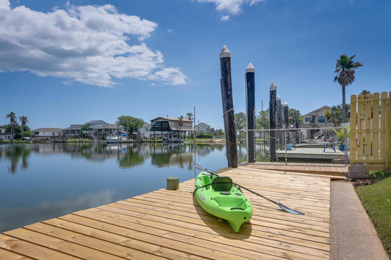 Waterfront Galveston Bay Retreat - 4 Mi To Beach! Ngoại thất bức ảnh
